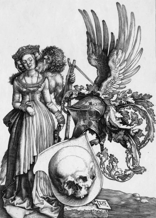 Framed Print : DEATH AND THE MAIDEN Framed Print : DEATH AND THE MAIDEN