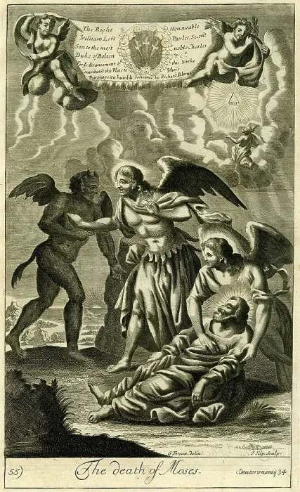 Framed Print : The death of Moses Framed Print : The death of Moses