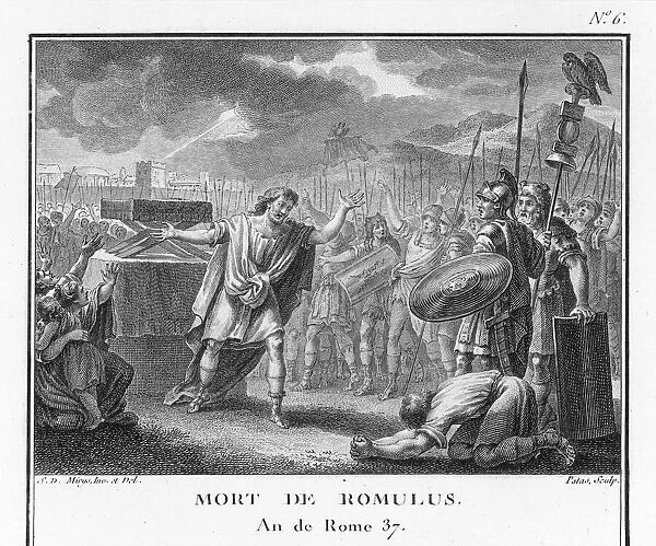Death of Romulus, founder of Rome