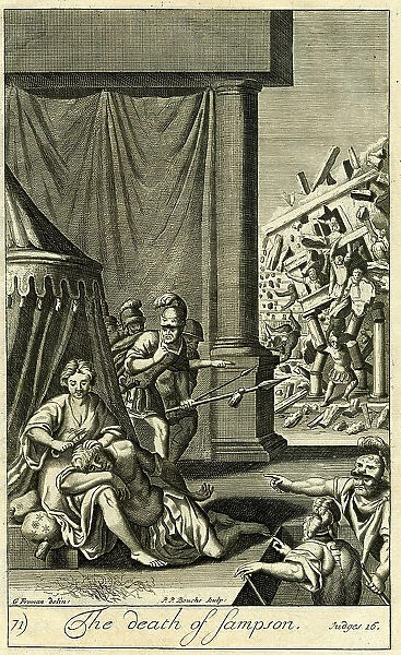 The death of Samson