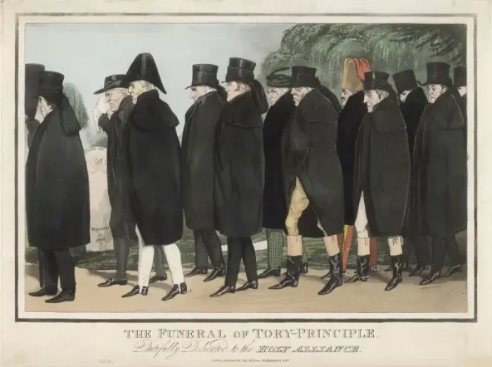 Framed Print : Death of Tory Principle Framed Print : Death of Tory Principle