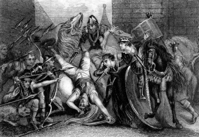 Framed Print : Death of Wat Tyler Framed Print : Death of Wat Tyler