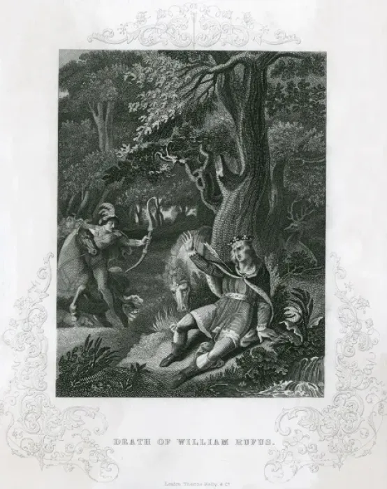 Framed Print : Death of William Rufus Framed Print : Death of William Rufus