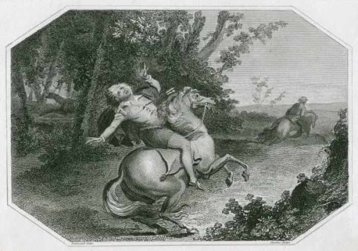 Framed Print : Death of William Rufus Framed Print : Death of William Rufus