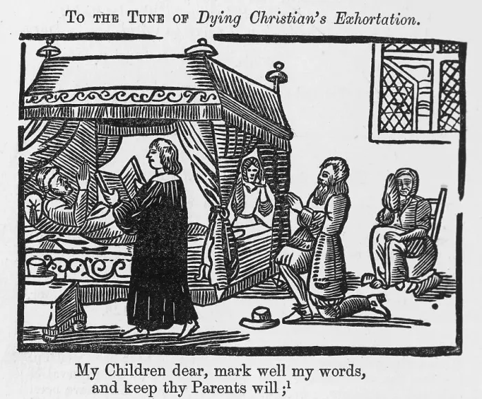 Framed Print : DEATHBED WITH PRIEST Framed Print : DEATHBED WITH PRIEST