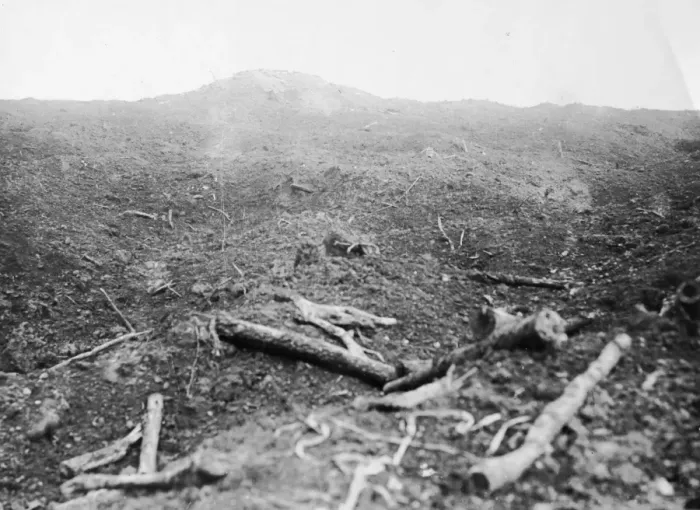 Framed Print : Debris on the Western Front, WW1