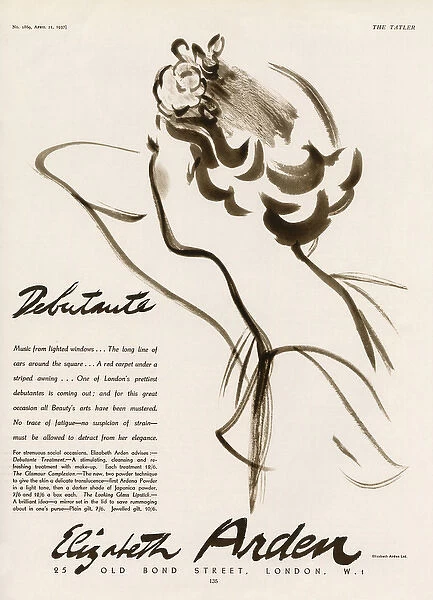 Debutante - Elizabeth Arden advertisement