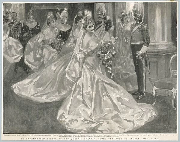 Debutantes at Palace