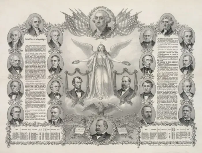 Framed Print : Declaration of Independence Framed Print : Declaration of Independence
