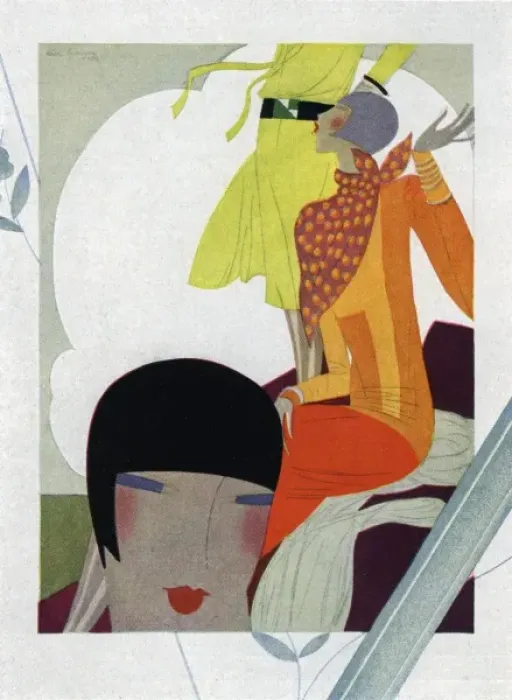 Framed Print : Deco fashion 3. Leon Benigni 1930. jpg Framed Print : Deco fashion 3. Leon Benigni 1930. jpg