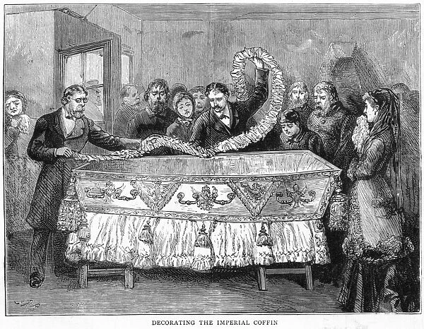 Decorating Tsars Coffin