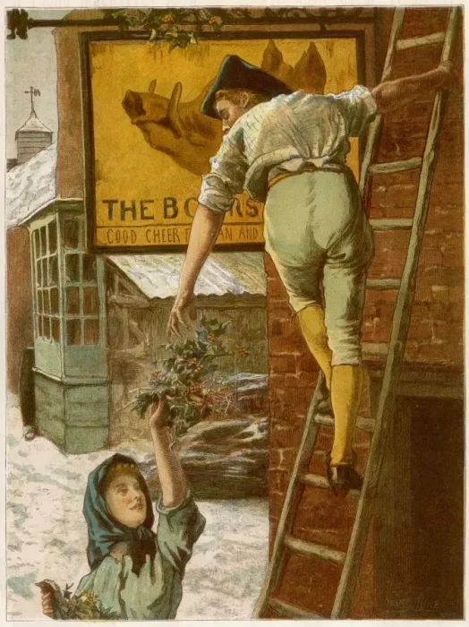 Framed Print : Decorating Village Inn Framed Print : Decorating Village Inn