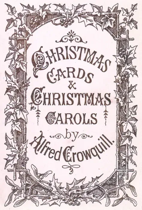 Framed Print : Decorative Christmas page design, holly and mistletoe Framed Print : Decorative Christmas page design, holly and mistletoe