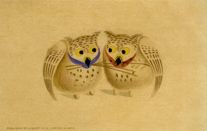 Framed Print : Decorative owls Framed Print : Decorative owls