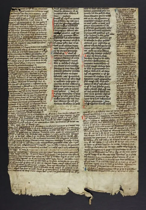 Framed Print : Decretales Gregorii IX (Fragment) Framed Print : Decretales Gregorii IX (Fragment)