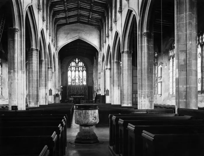 Framed Print : Dedham Church Interior Framed Print : Dedham Church Interior