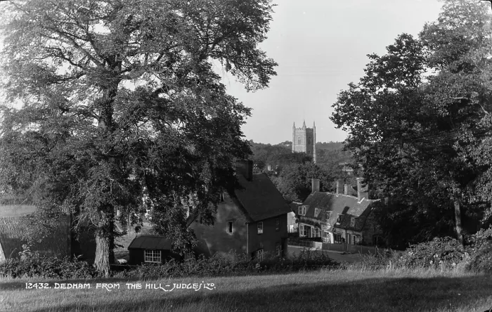 Framed Print : Dedham from the Hill Framed Print : Dedham from the Hill