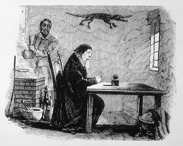 Dee and Kelley. DR JOHN DEE and his assistant EDWARD KELLEY (with whom he exchanged wives