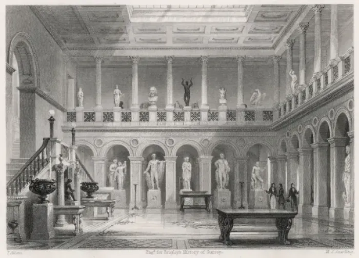 Framed Print : DEEPDENE. The Hall at Deepdene, near Dorking, Surrey Framed Print : DEEPDENE. The Hall at Deepdene, near Dorking, Surrey
