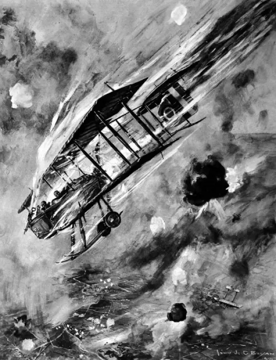 Framed Print : Defeat of Germanys biplane Framed Print : Defeat of Germanys biplane