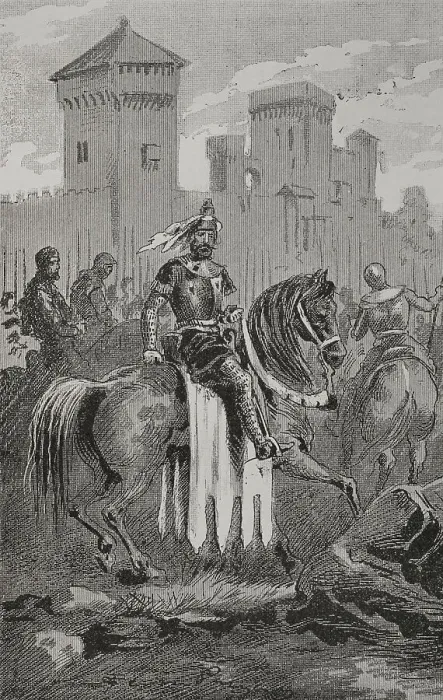 Framed Print : Defence of Byzantium against the Ottomans. Roger Framed Print : Defence of Byzantium against the Ottomans. Roger