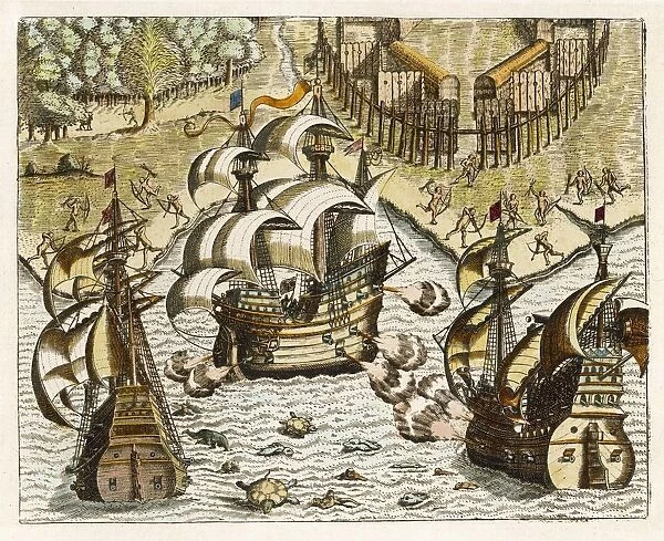 Defensive Galleons 1550