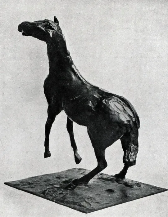 Framed Print : Degas Sculpture of a Horse Framed Print : Degas Sculpture of a Horse