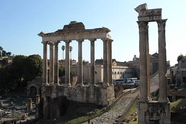 Via del Tulliano, Roman Forum, Rome, Italy