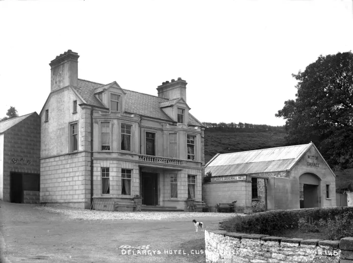 Framed Print : Delargys Hotel, Cushendall Framed Print : Delargys Hotel, Cushendall
