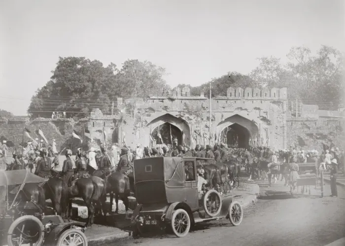 Framed Print : Delhi Durbar, probably 1911. motor cars Cashmere, Kashmir Gate Framed Print : Delhi Durbar, probably 1911. motor cars Cashmere, Kashmir Gate