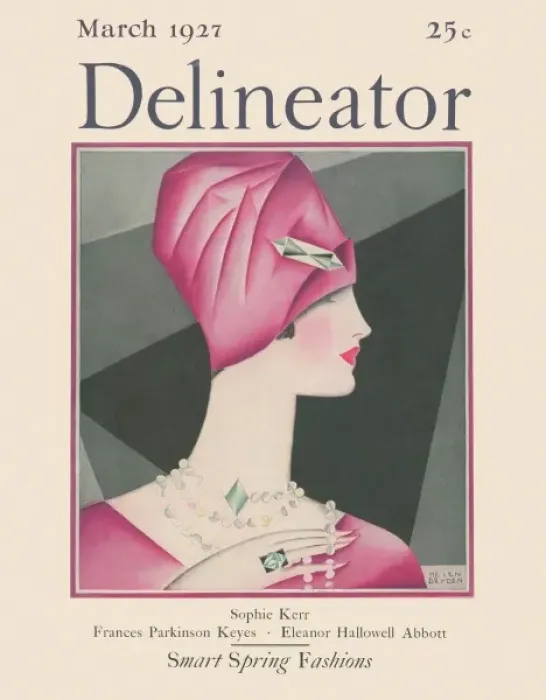 Framed Print : The Delineator March 1927 Framed Print : The Delineator March 1927
