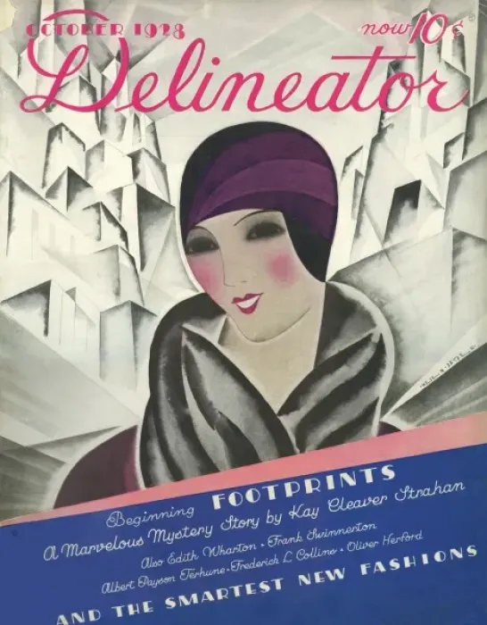 Framed Print : The Delineator, October 1928 Framed Print : The Delineator, October 1928