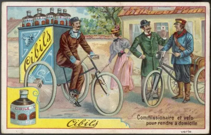 Framed Print : Delivery Cycles Framed Print : Delivery Cycles