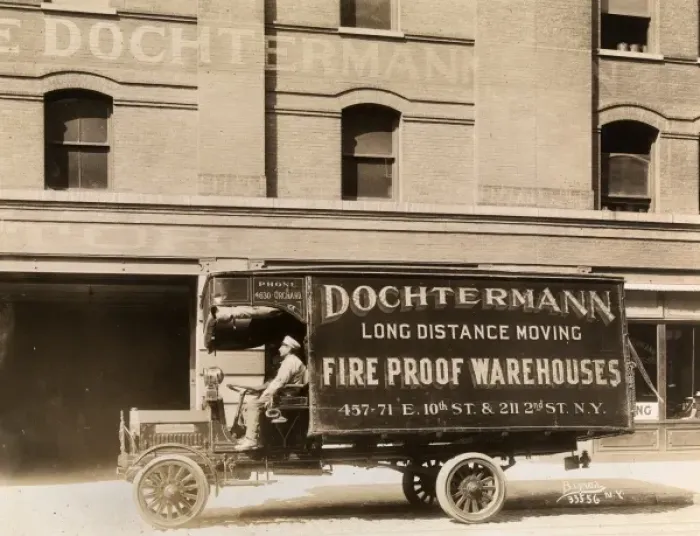Framed Print : Delivery truck c. 1910 Framed Print : Delivery truck c. 1910