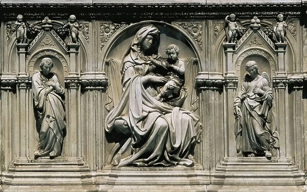 DELLA QUERCIA, Jacopo (1374-1438). Gaia Fountain