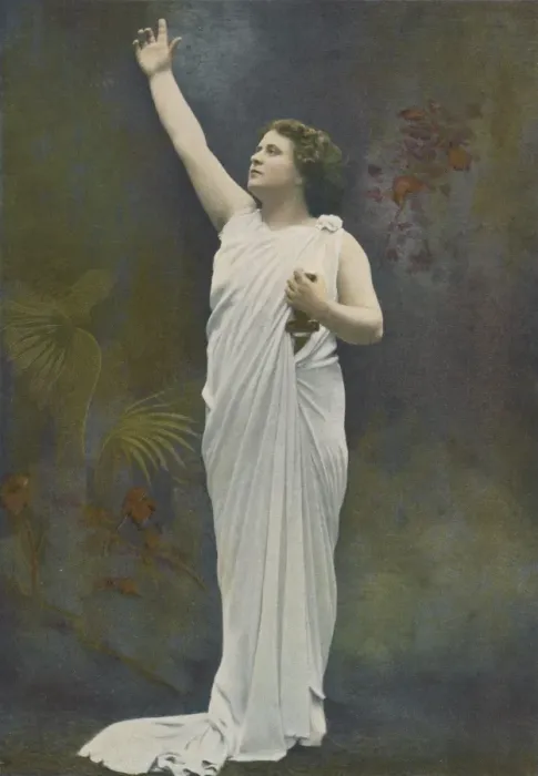 Framed Print : Delna / Berlioz / 1900 Framed Print : Delna / Berlioz / 1900