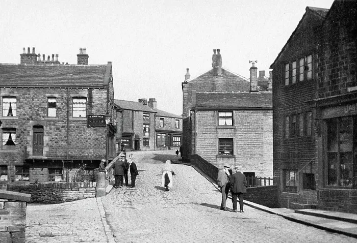 Framed Print : Delph early 1900's Framed Print : Delph early 1900's