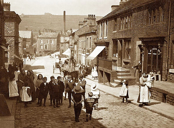 Delph King Street early 1900s