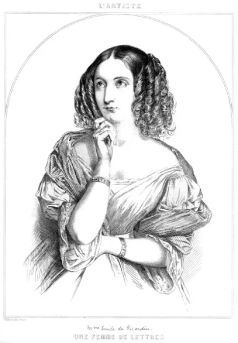 Framed Print : Delphine Girardin - 3 Framed Print : Delphine Girardin - 3