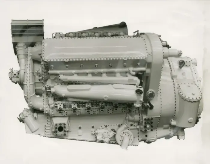 Framed Print : Deltic 18-7A engine used in minesweepers Framed Print : Deltic 18-7A engine used in minesweepers