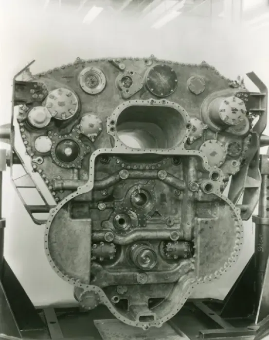 Framed Print : Deltic 18 compound engine Framed Print : Deltic 18 compound engine