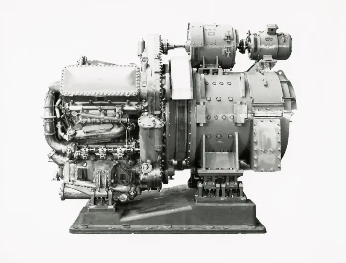 Framed Print : Deltic 9-5A flange mounted engine for MCMVs Framed Print : Deltic 9-5A flange mounted engine for MCMVs