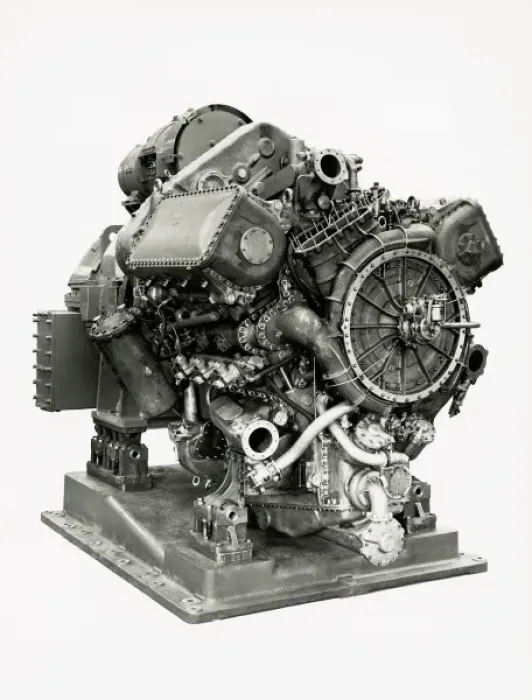 Framed Print : Deltic 9-5A flange mounted engine for MCMVs Framed Print : Deltic 9-5A flange mounted engine for MCMVs