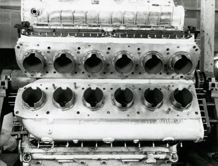 Framed Print : Deltic cylinder block Framed Print : Deltic cylinder block
