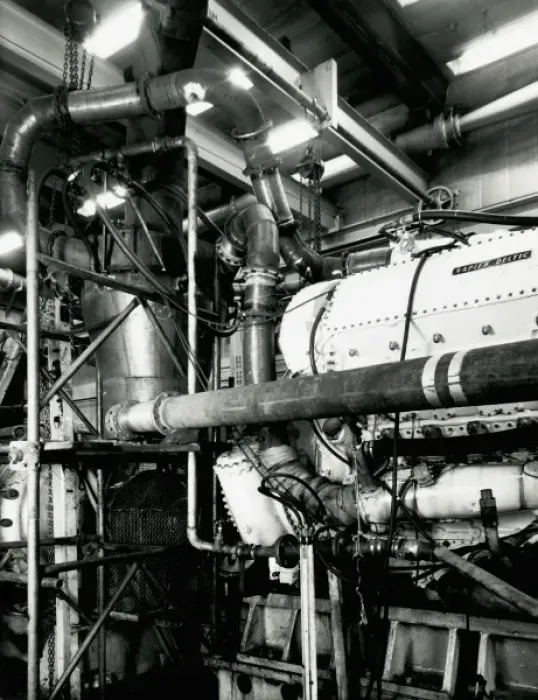 Framed Print : Deltic D18-62 engine Framed Print : Deltic D18-62 engine