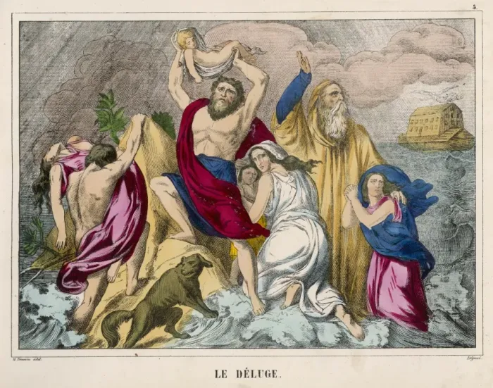Framed Print : THE DELUGE Framed Print : THE DELUGE