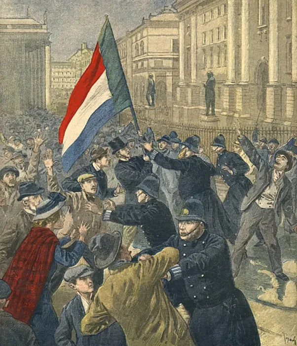 Framed Print : Demo against Chamberlain Framed Print : Demo against Chamberlain
