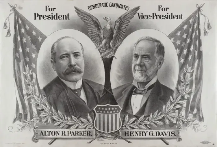 Framed Print : Democratic candidates. For president, Alton B. Parker. For v Framed Print : Democratic candidates. For president, Alton B. Parker. For v