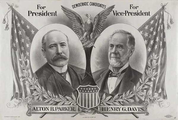 Democratic candidates. For president, Alton B. Parker. For v
