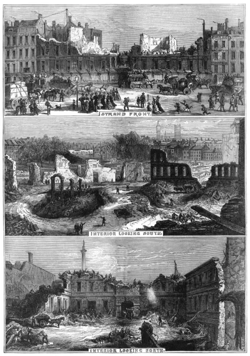 Framed Print : Demolition of Northumberland House